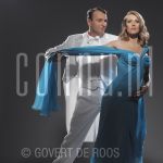 29-01-2004 Joke de Kruijf and Dick Cohen at studio in Amsterdam, on behalf of musical Crazy for you.

[keywords]Posed, Full Length, Singers, Actor, Actrice[/keywords]